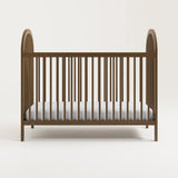 Crib  - Front view (Hazelnut)