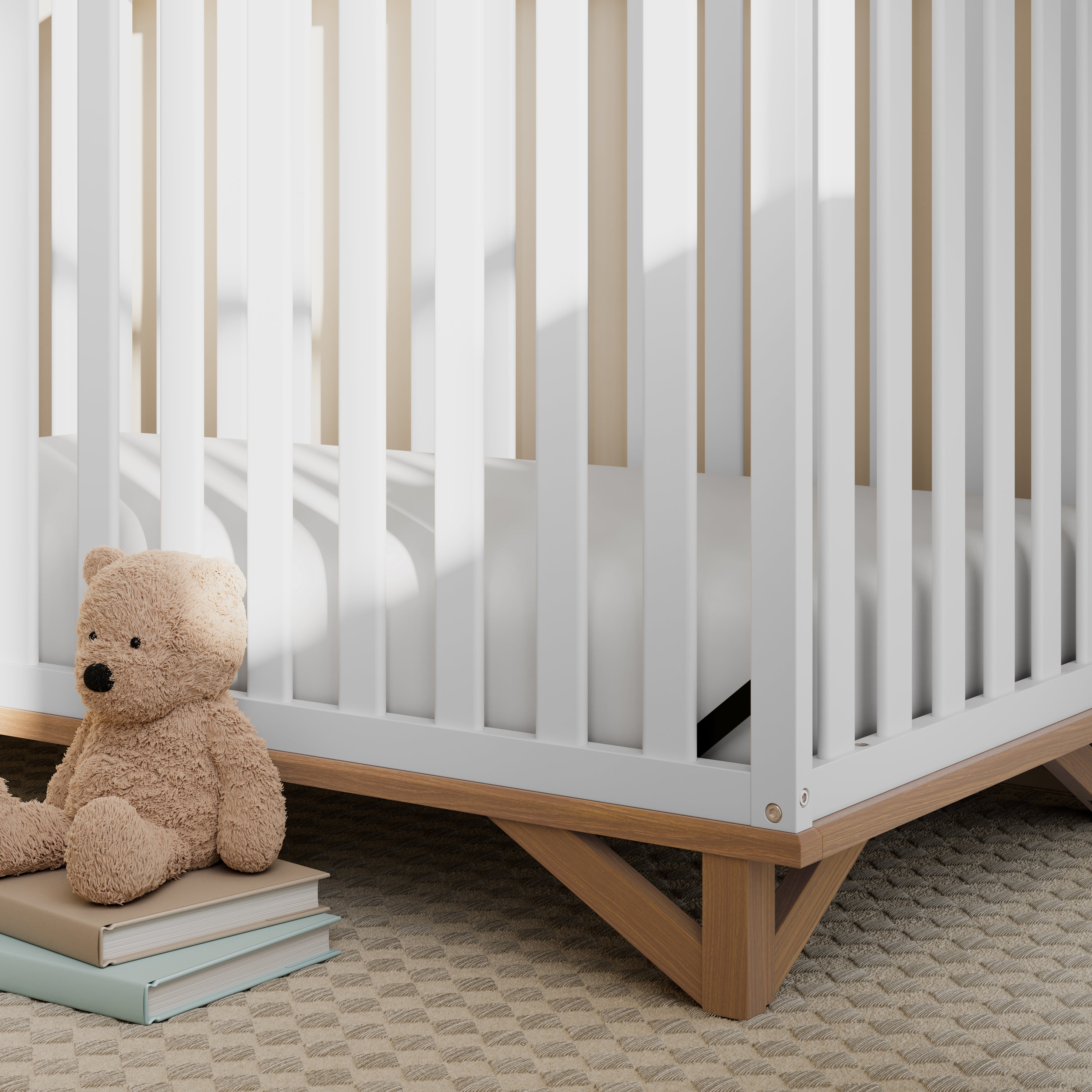 Storkcraft® Santa Monica® 5-in-1 Convertible Crib.