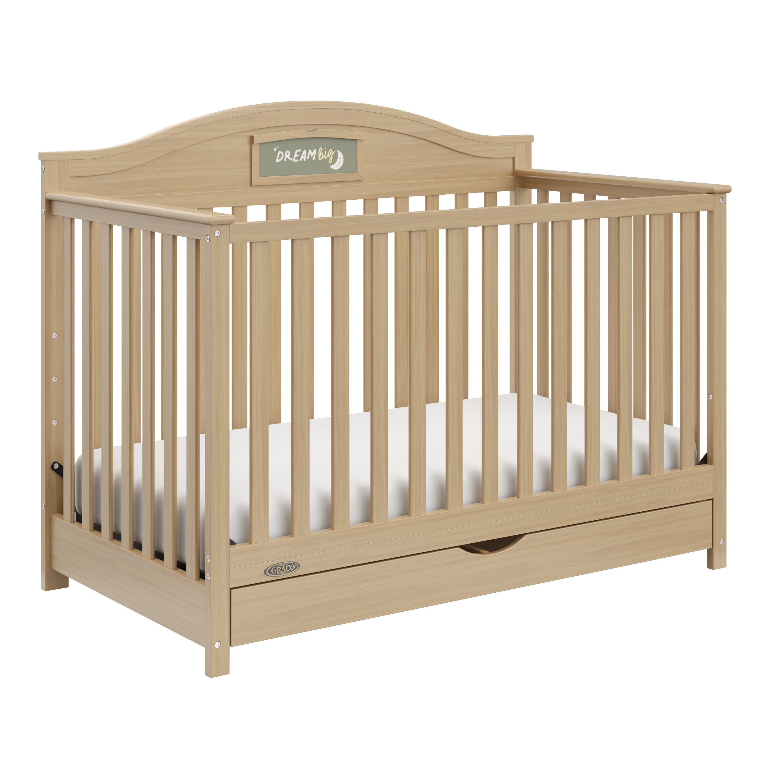 Graco® Story Customizable 5-in-1 Convertible Crib with Drawer