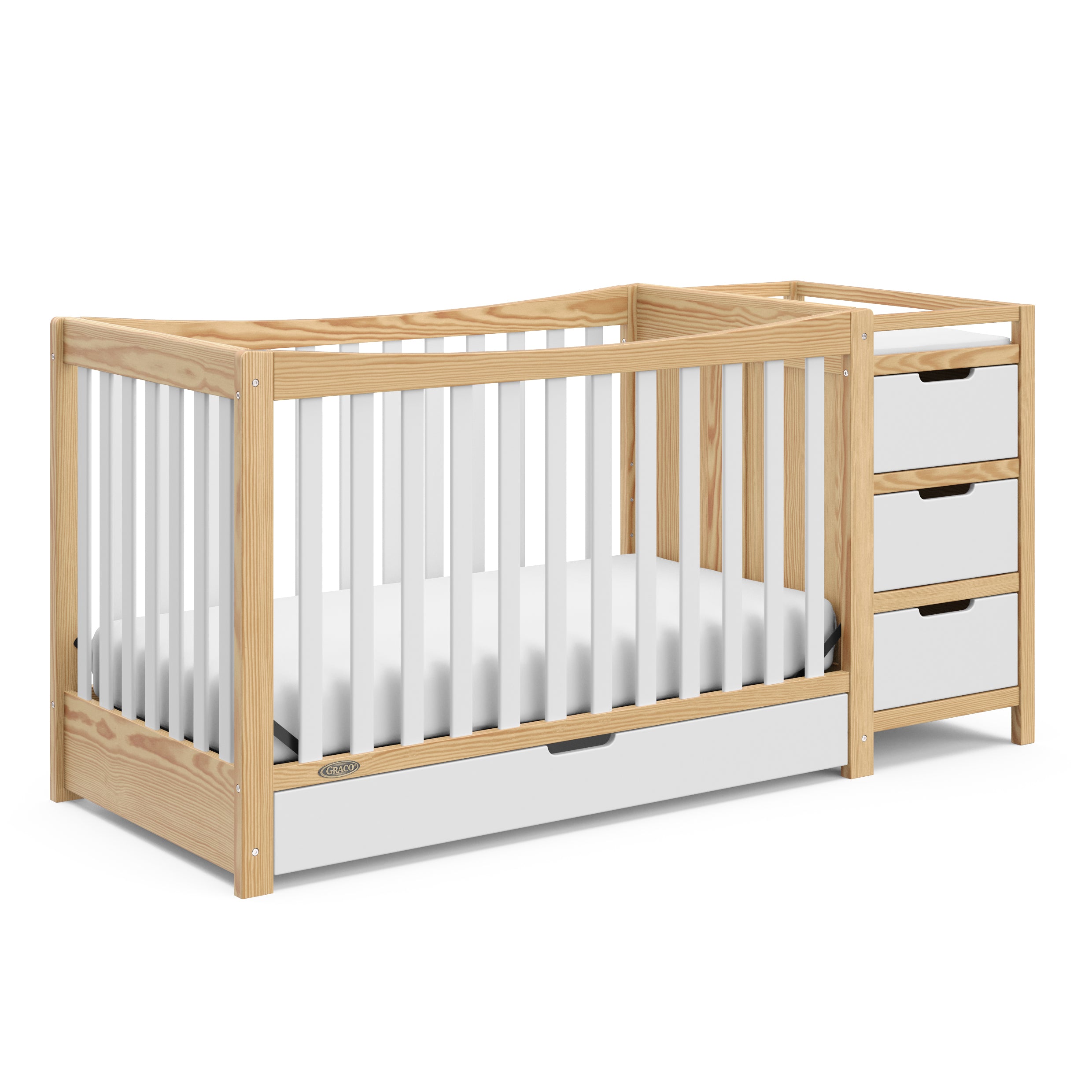 Graco® Remi 4-in-1 Convertible Crib & Changer with Drawer