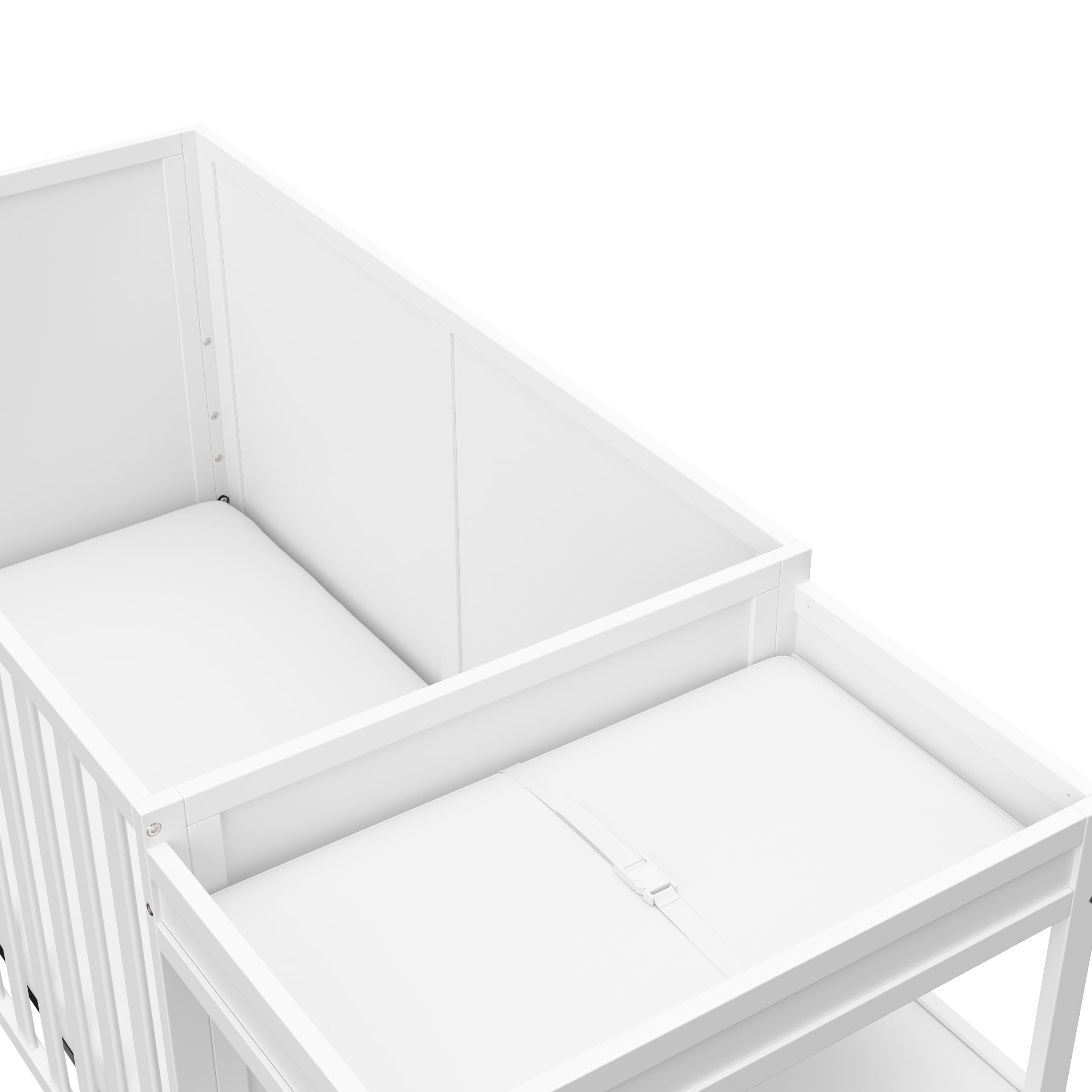 Graco® Theo 5-in-1 Convertible Crib & Changer.