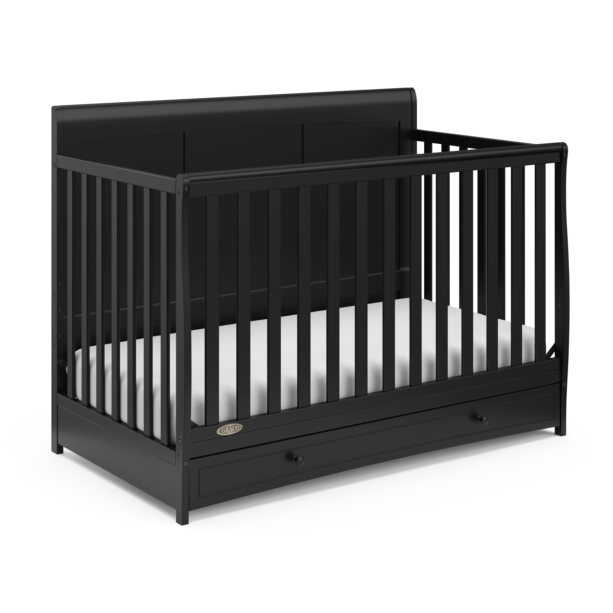 Graco Asheville 4 in 1 Convertible Crib with Drawer Storkcraft