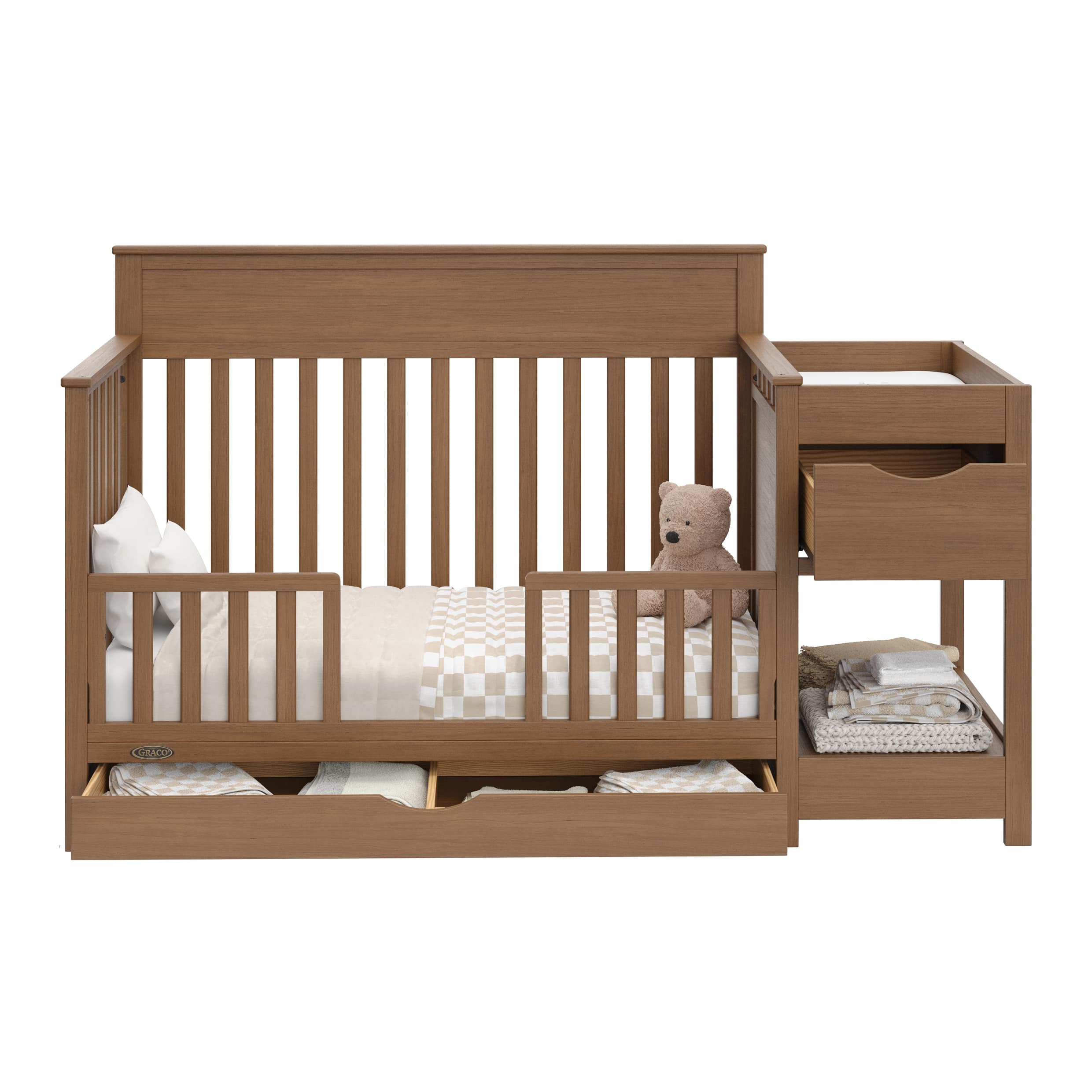 Graco® Shiloh™ 5-in-1 Convertible Crib and Changer.