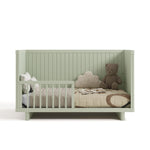 Storkcraft® Kyoto Deluxe 3-in-1 Convertible Crib with Bonus Toddler Guardrail.