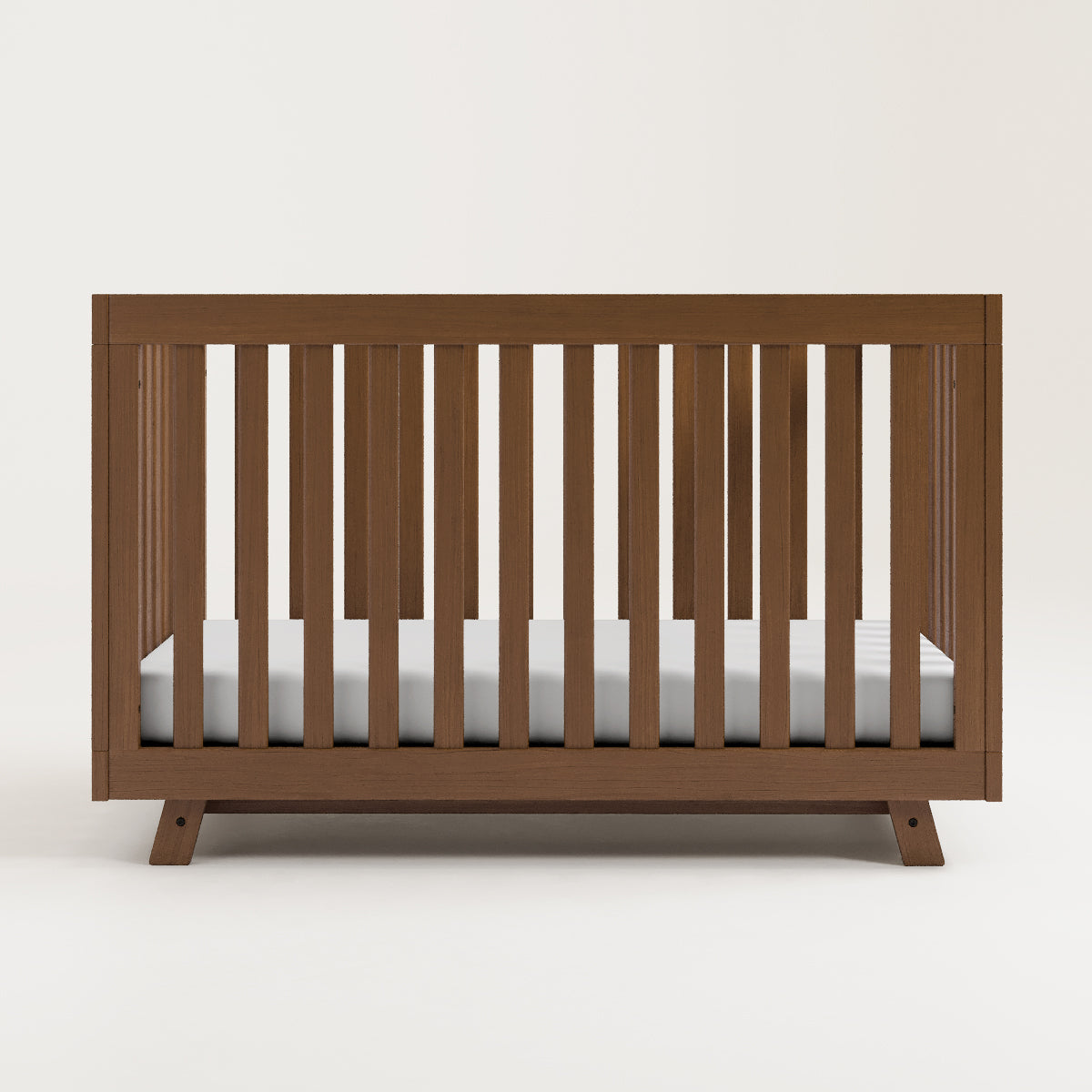 Crib front view (Hazelnut)