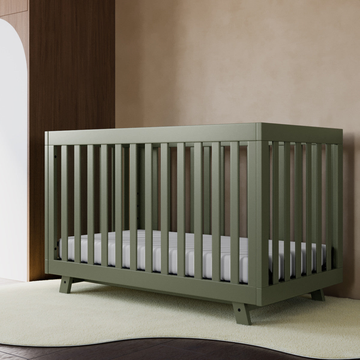 Crib in nursery (Olive)