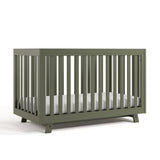 crib angled view (Olive)