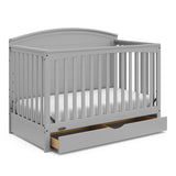 Graco® Bellwood® 5-in-1 Convertible Crib with Drawer.