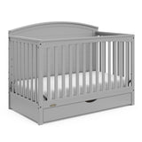 Graco® Bellwood® 5-in-1 Convertible Crib with Drawer.