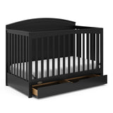 Graco® Bellwood® 5-in-1 Convertible Crib with Drawer.