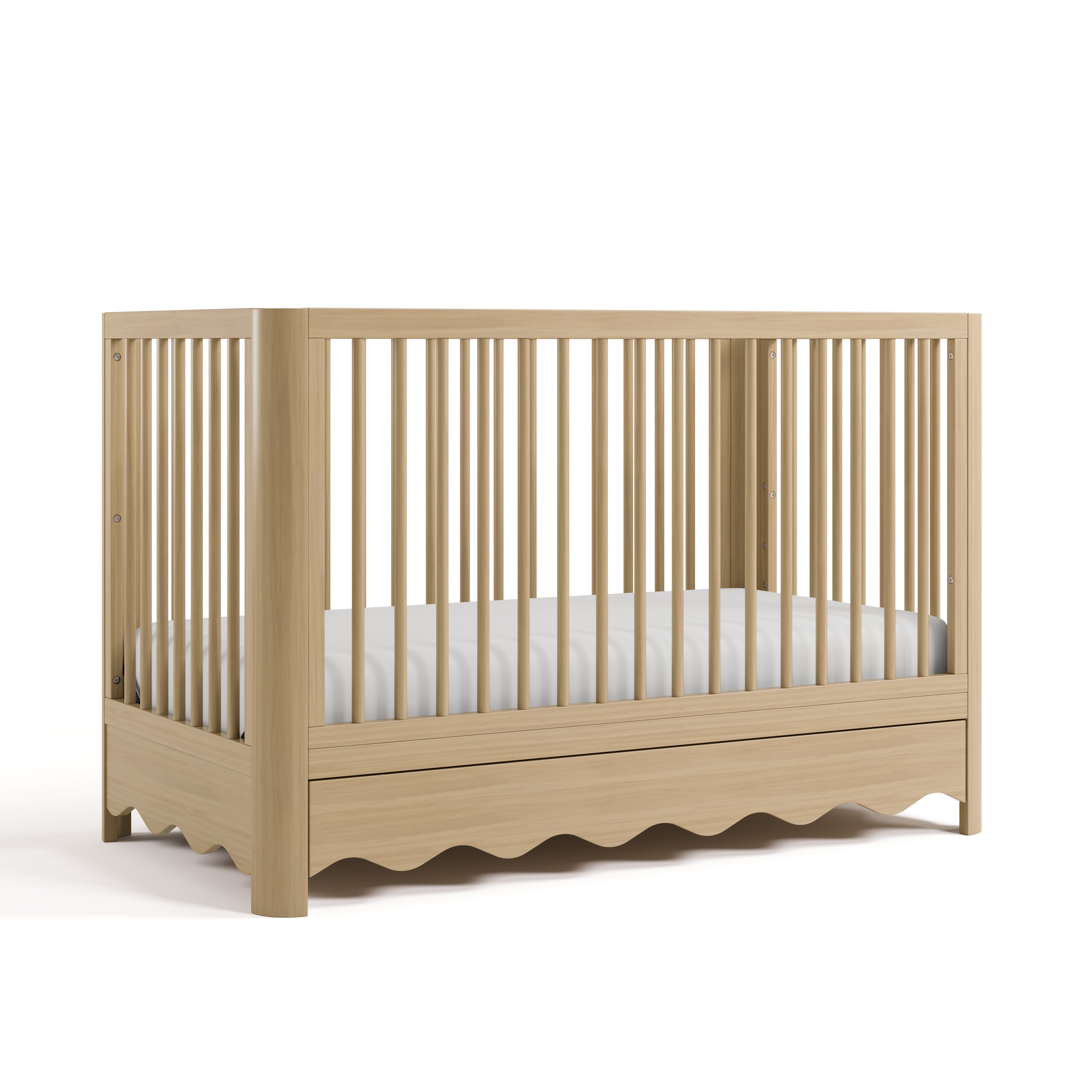 Storkcraft® Casablanca™ Deluxe 5-in-1 Convertible Crib with Drawer.