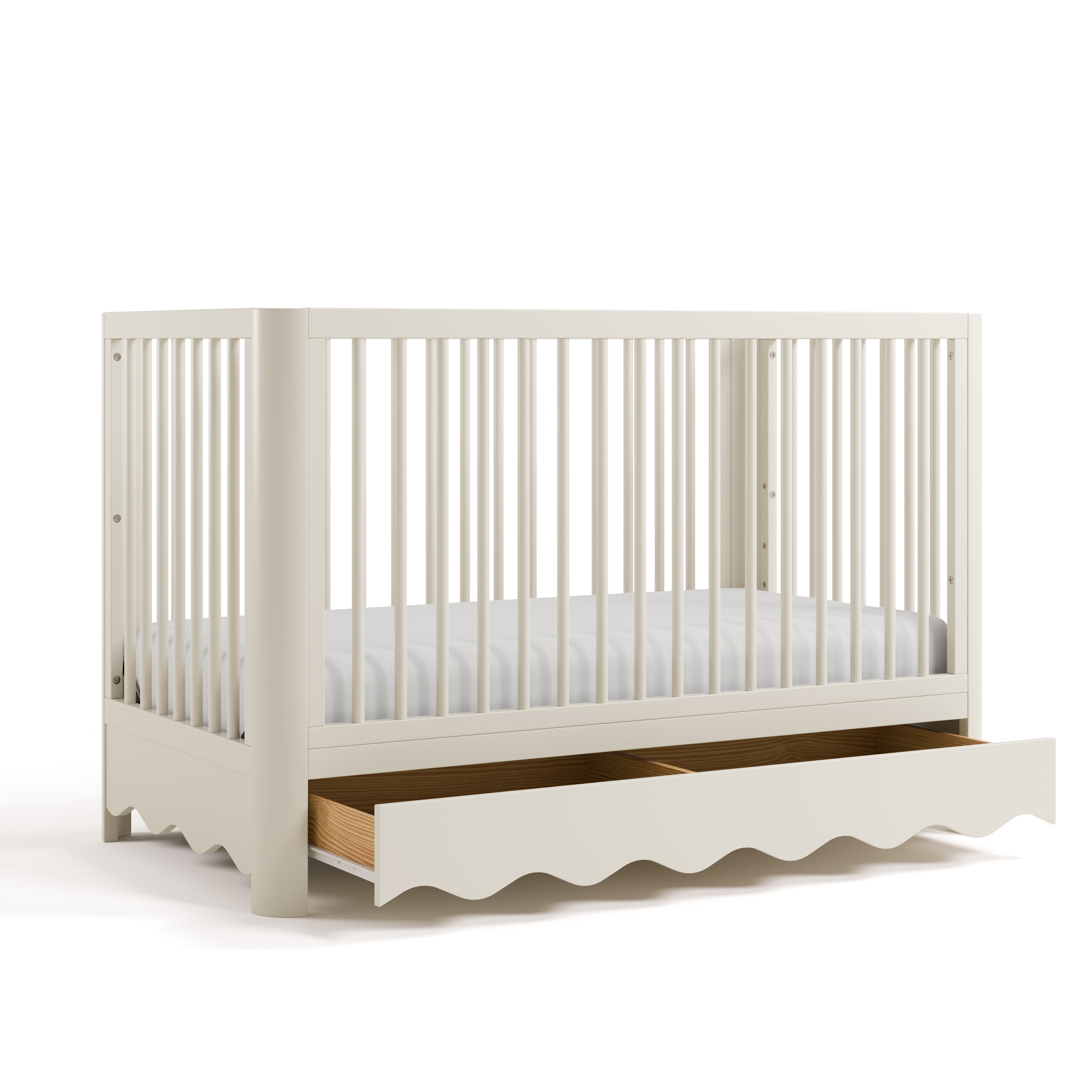 Storkcraft® Casablanca™ Deluxe 5-in-1 Convertible Crib with Drawer.