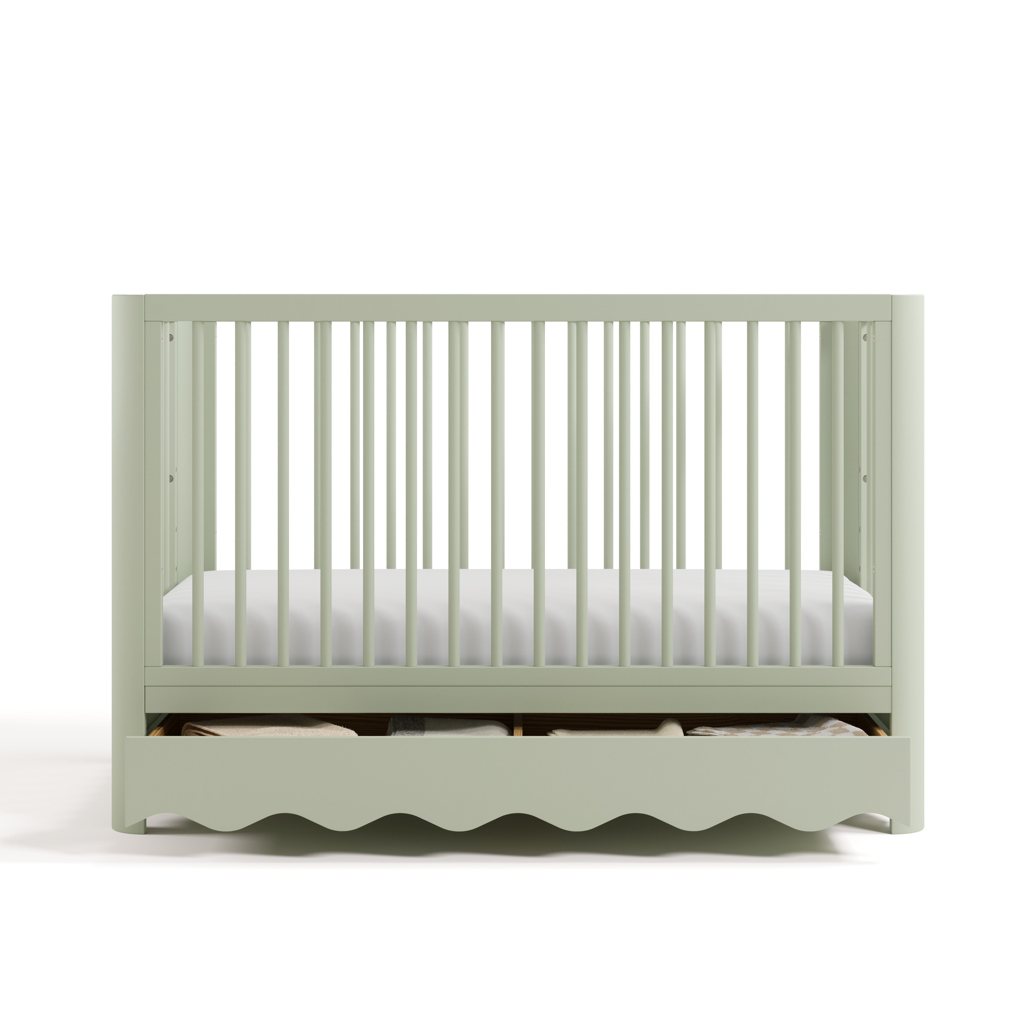 Storkcraft® Casablanca™ Deluxe 5-in-1 Convertible Crib with Drawer.