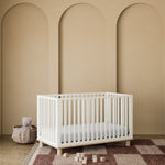 sicily frosted oat with driftwood crib nursery shot