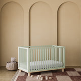 sicily sage with driftwood crib nursery shot