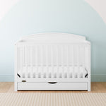 Graco® Bellwood® 5-in-1 Convertible Crib with Drawer.