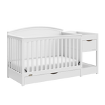 Graco® Bellwood® 5-in-1 Convertible Crib and Changer.