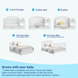 Graco® Bellwood® 5-in-1 Convertible Crib and Changer