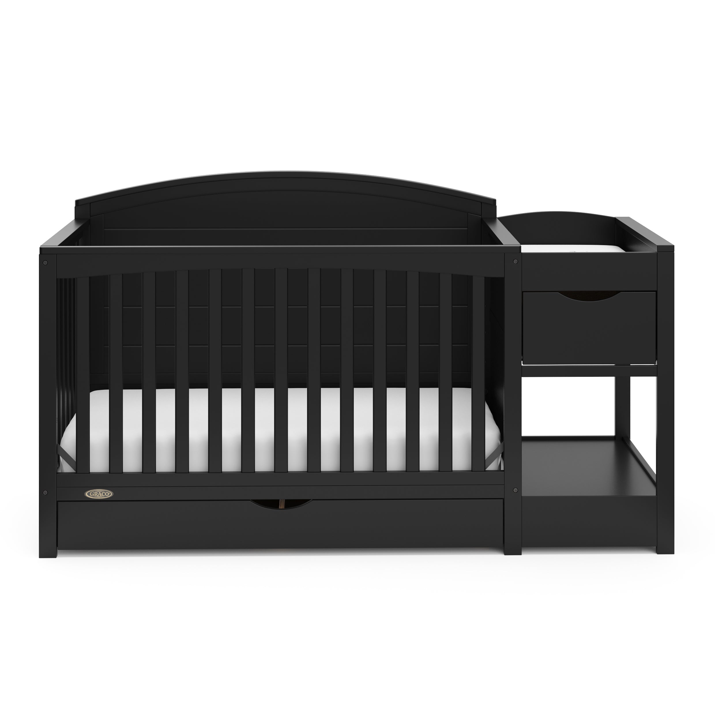 Graco® Bellwood® 5-in-1 Convertible Crib and Changer.