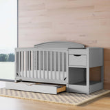 Graco® Bellwood® 5-in-1 Convertible Crib and Changer.