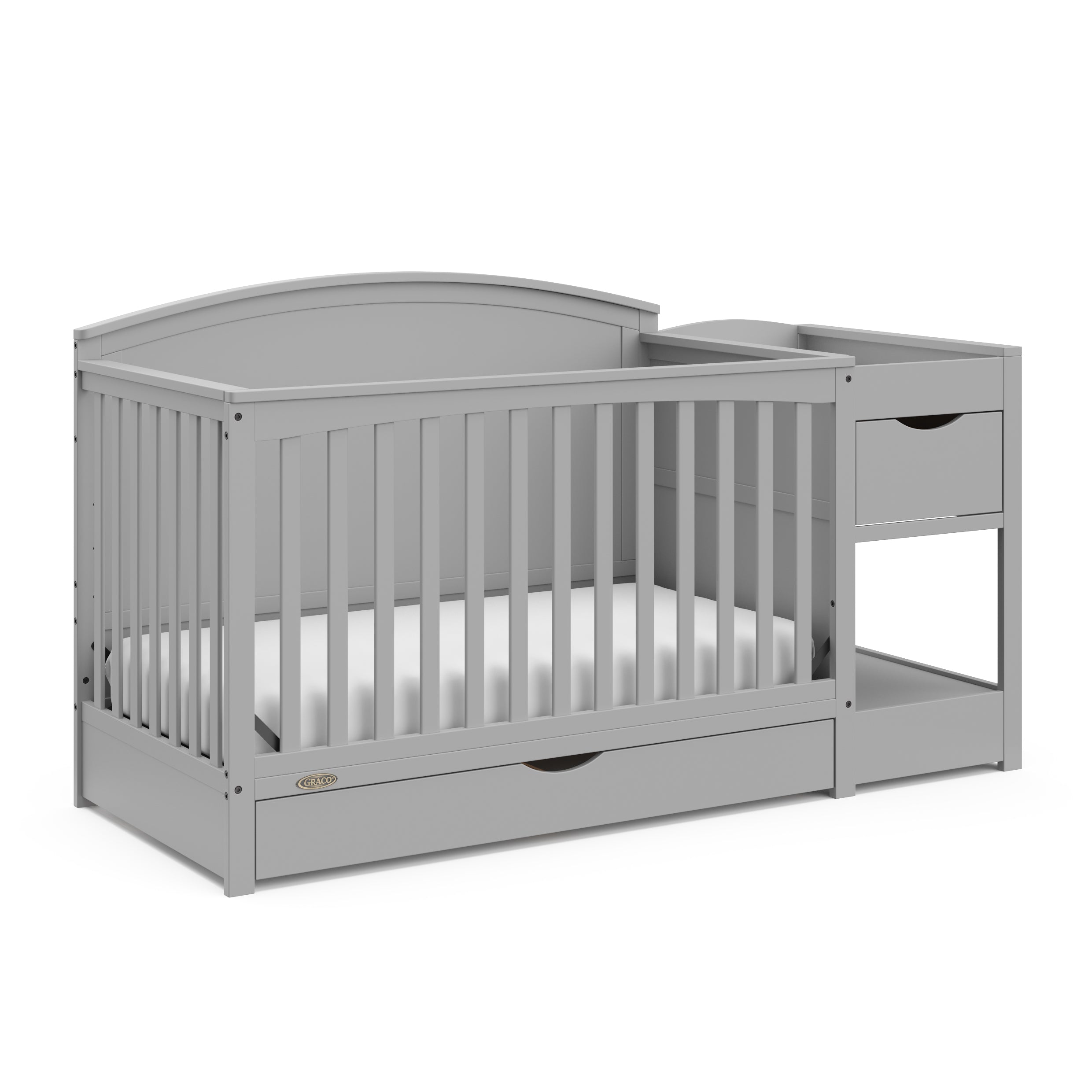 Graco® Bellwood® 5-in-1 Convertible Crib and Changer.