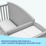 Graco® Bellwood® 5-in-1 Convertible Crib and Changer