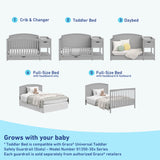 Graco® Bellwood® 5-in-1 Convertible Crib and Changer