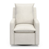 Storkcraft® Timeless Nursery Recliner Swivel Glider with USB.