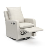 Storkcraft® Timeless Nursery Recliner Swivel Glider with USB.