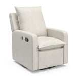 ivory reclining glider angled