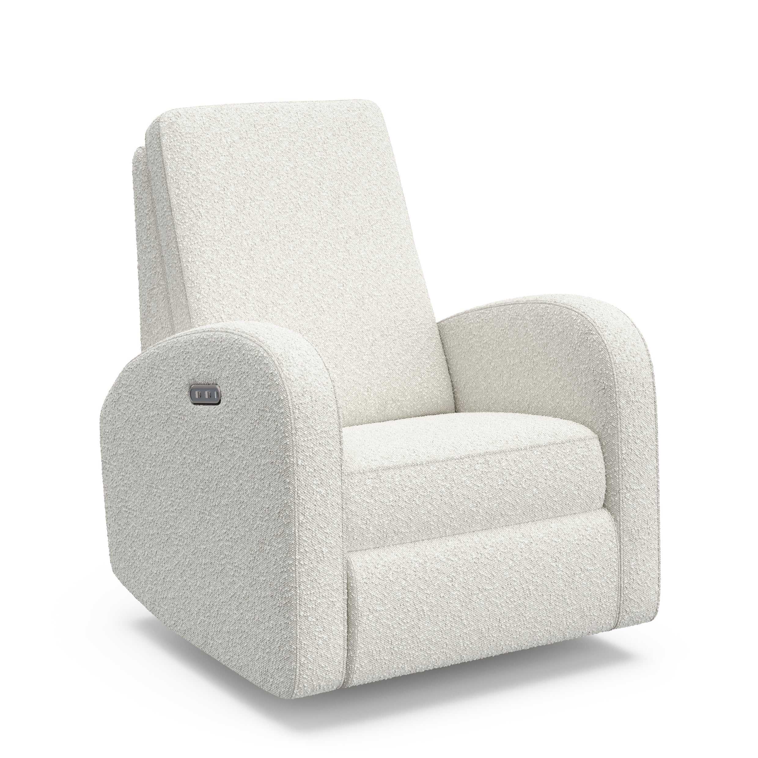 Storkcraft® Santa Monica® Nursery Power Recliner Swivel Glider with USB.