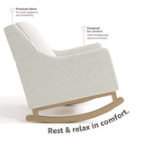 Storkcraft® Pasadena® Upholstered Nursery Rocker.