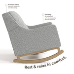 Storkcraft® Pasadena® Upholstered Nursery Rocker.