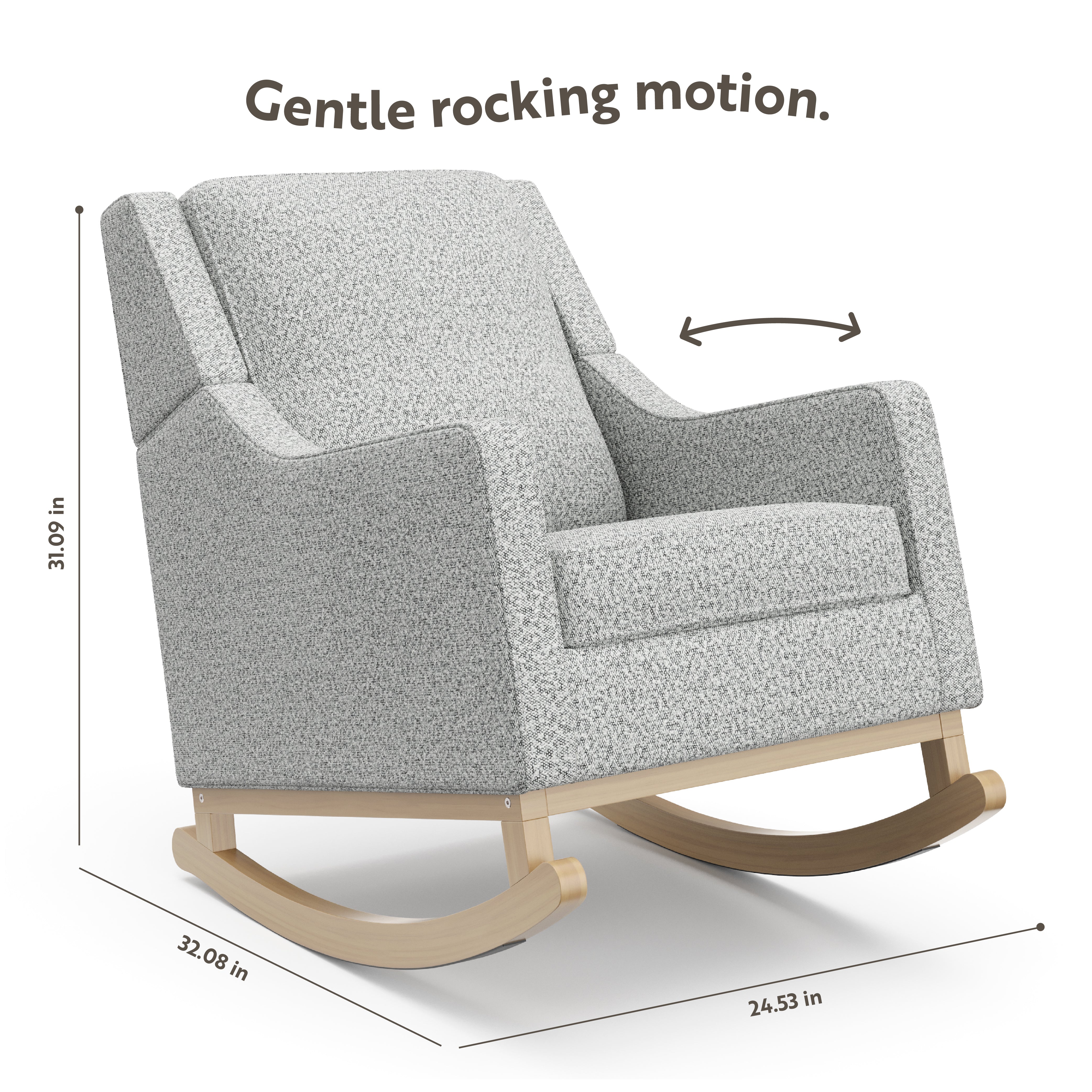 Storkcraft® Pasadena® Upholstered Nursery Rocker.