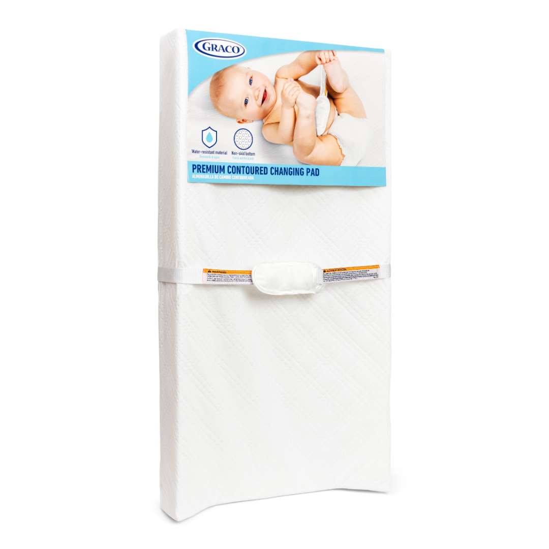 Graco® Premium Contoured Changing Pad.