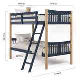 Storkcraft® Caribou Convertible Twin-over-Twin Bunk Bed