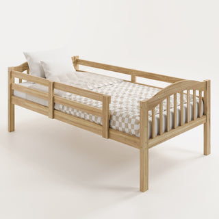 individual twin bunk bed angled view (natural)