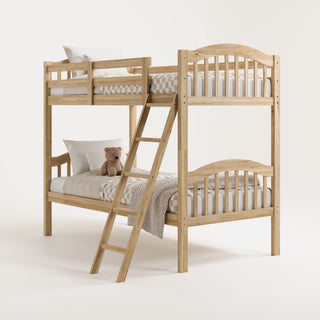 Bunk Bed angled view (Natural) 