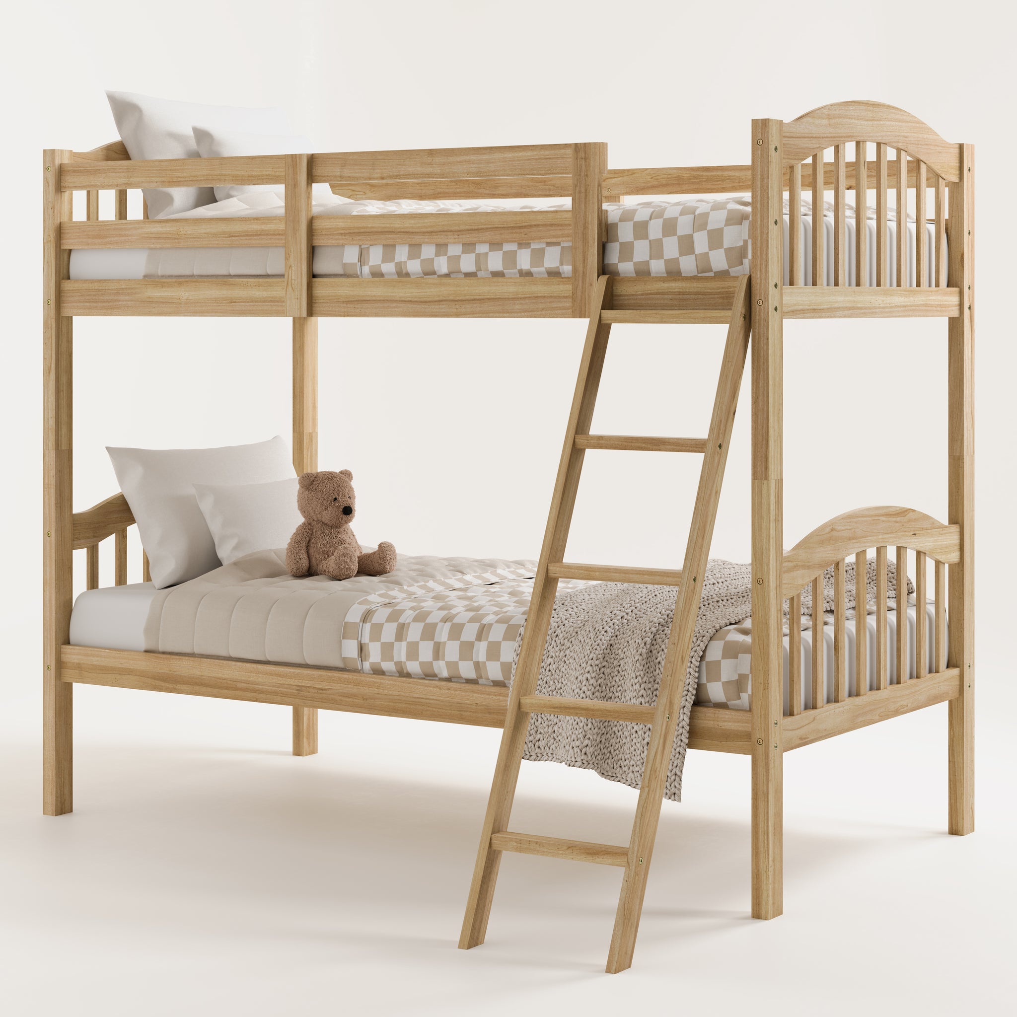 Bunk Bed angled view (natural)