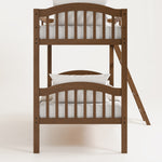 bunk bed side view (hazelnut)