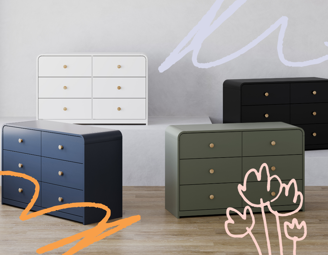 Storkcraft® Santos™ 6 Drawer Dresser