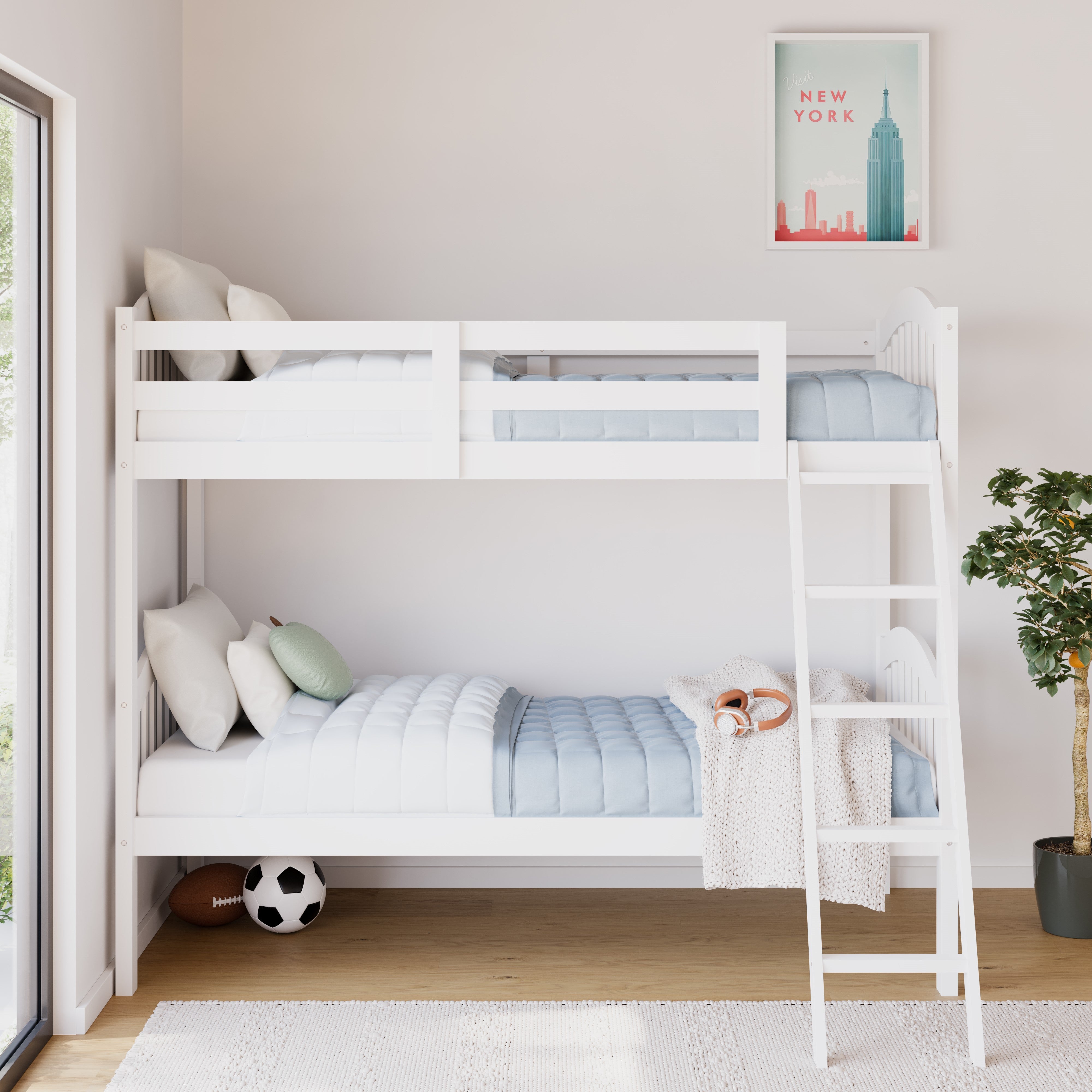Twin Twin Bunk Bed – Canal House Furniture