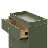 Storkcraft® California 3 Drawer Chest with Removable Changing Topper.