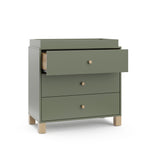 Storkcraft® California 3 Drawer Chest with Removable Changing Topper.