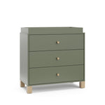 Storkcraft® California 3 Drawer Chest with Removable Changing Topper.