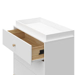 Storkcraft® California 3 Drawer Chest with Removable Changing Topper.