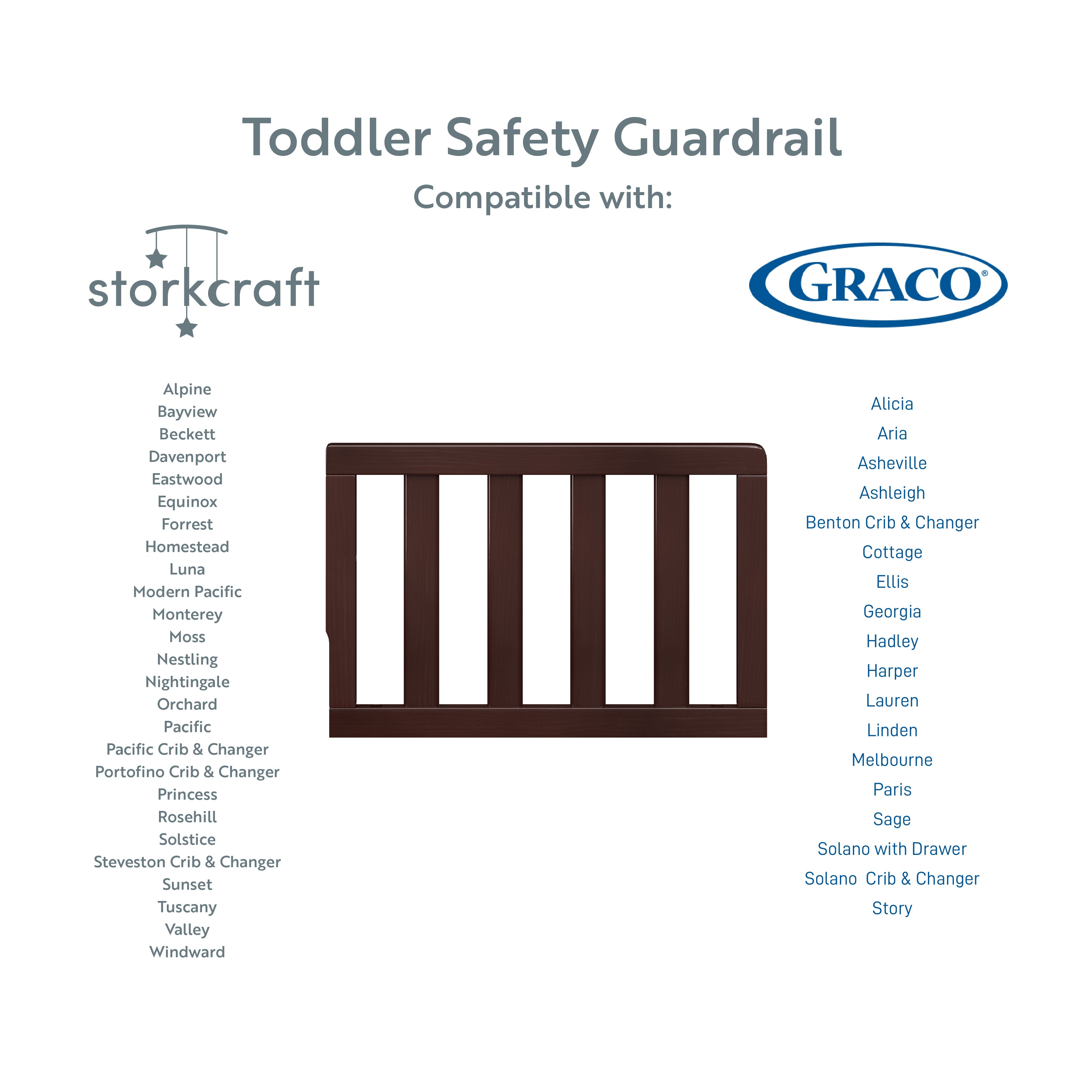 Graco crib toddler bed rail online