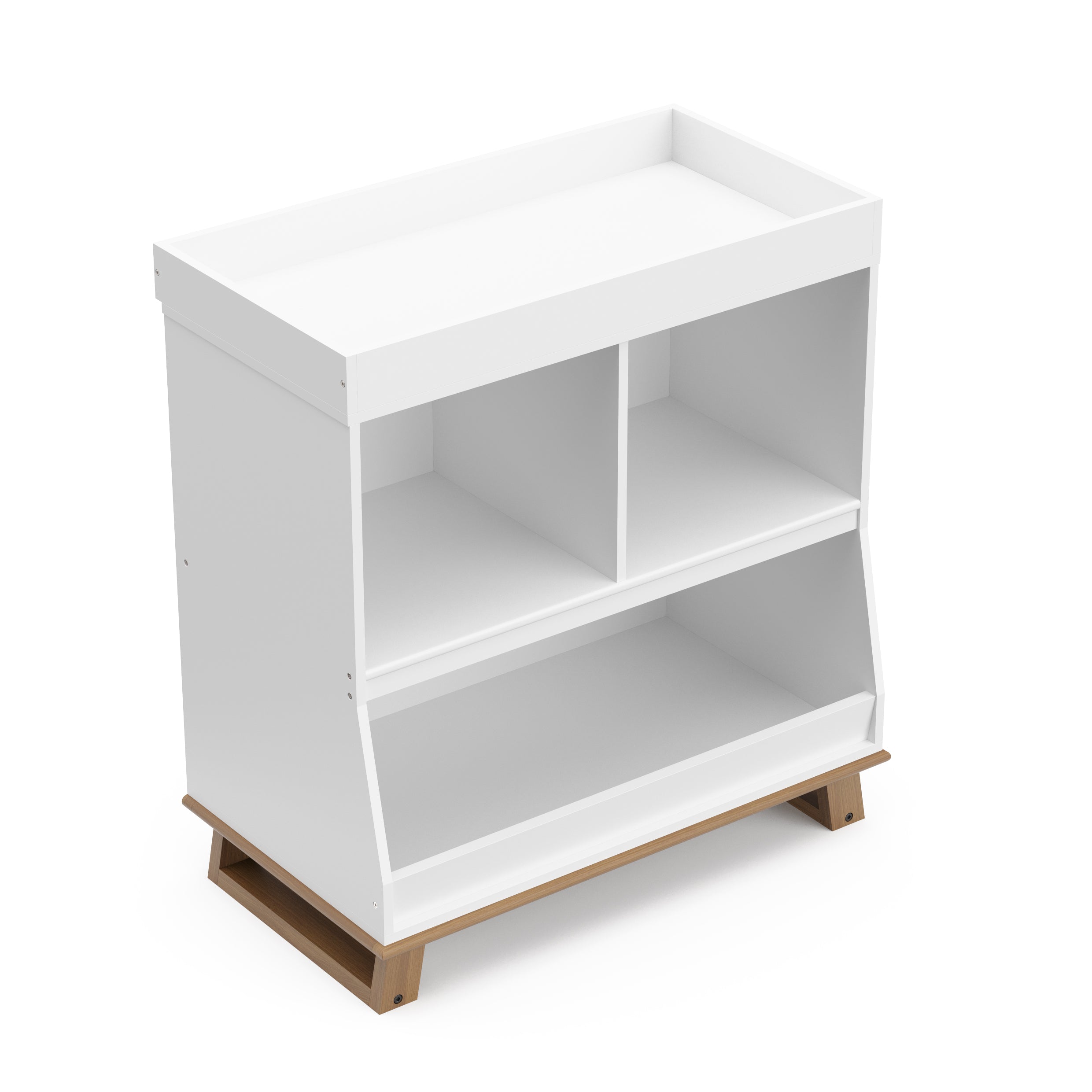 Bookshelf changing cheap table combo