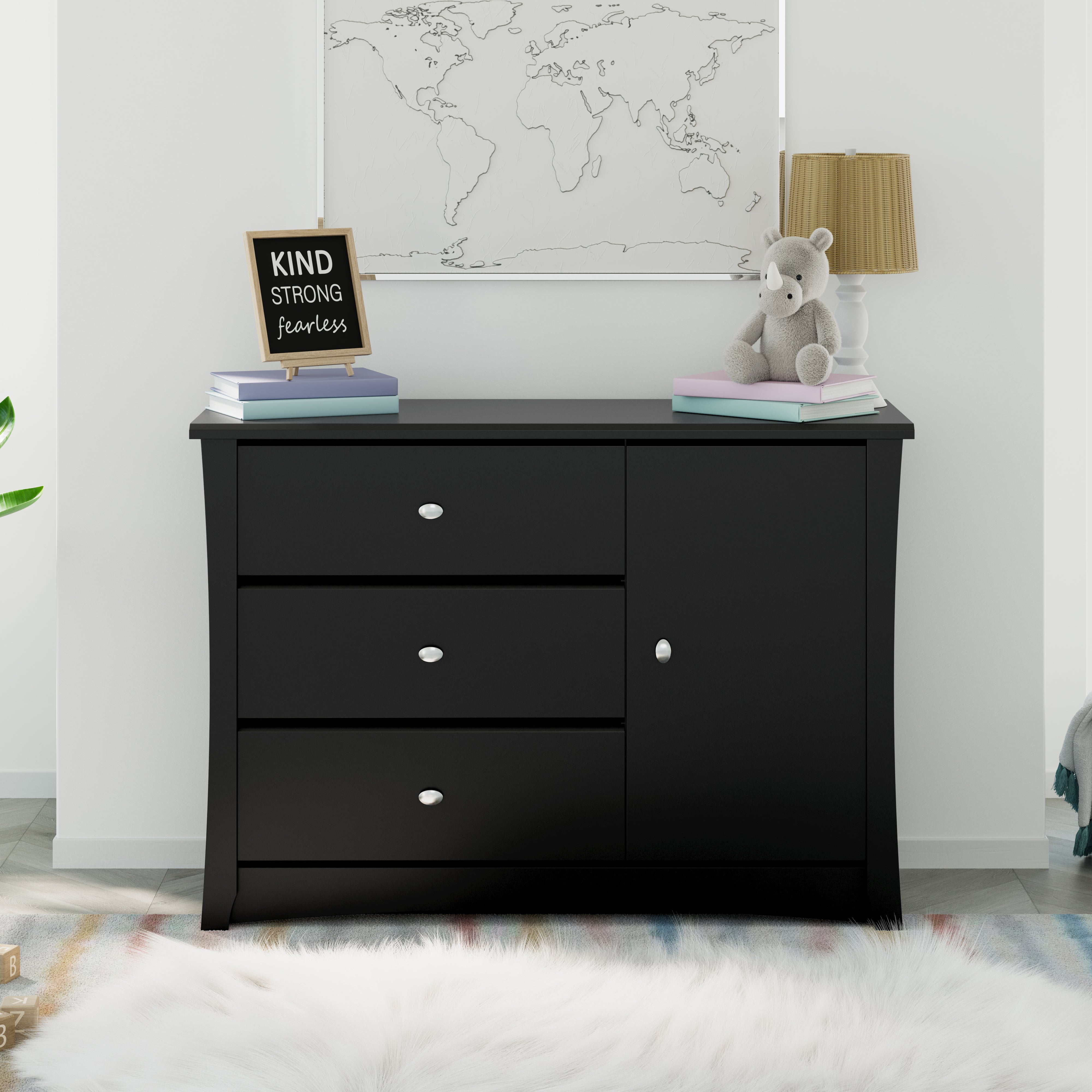 Brookside 3 deals drawer combo dresser