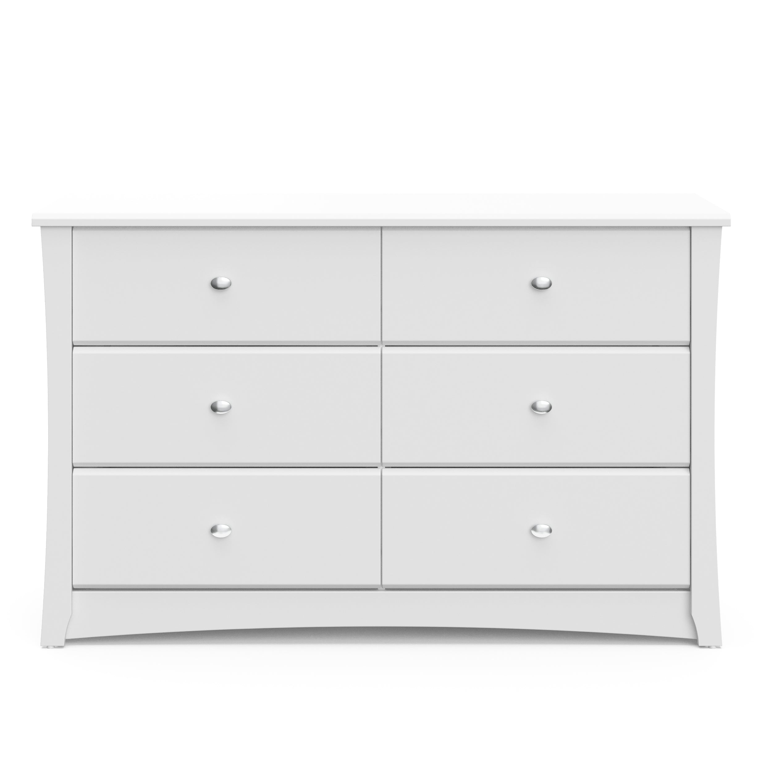 Crescent 6 drawer store double dresser